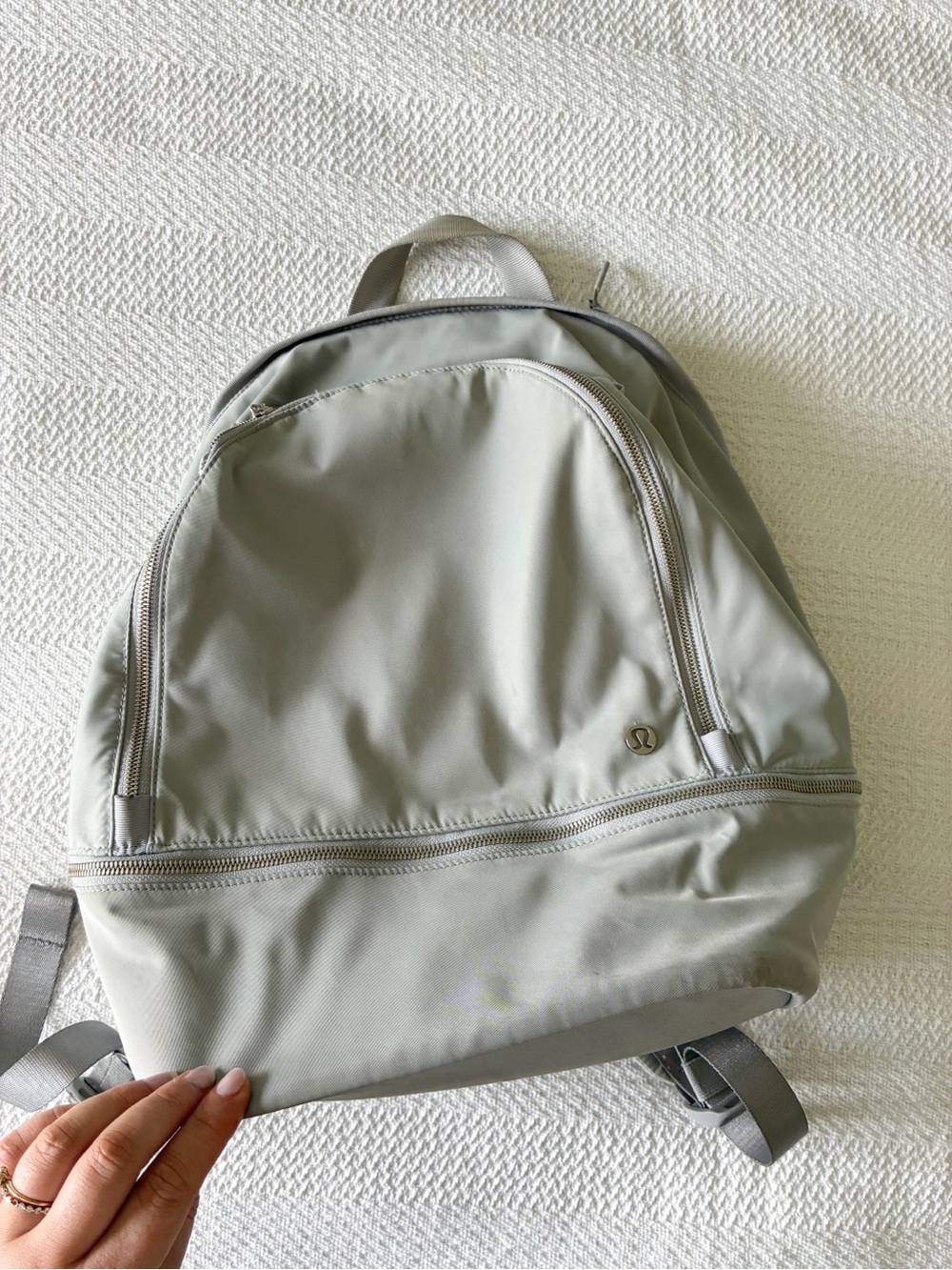 lululemon athletica Light Gray Minimalist Everyday Backpack